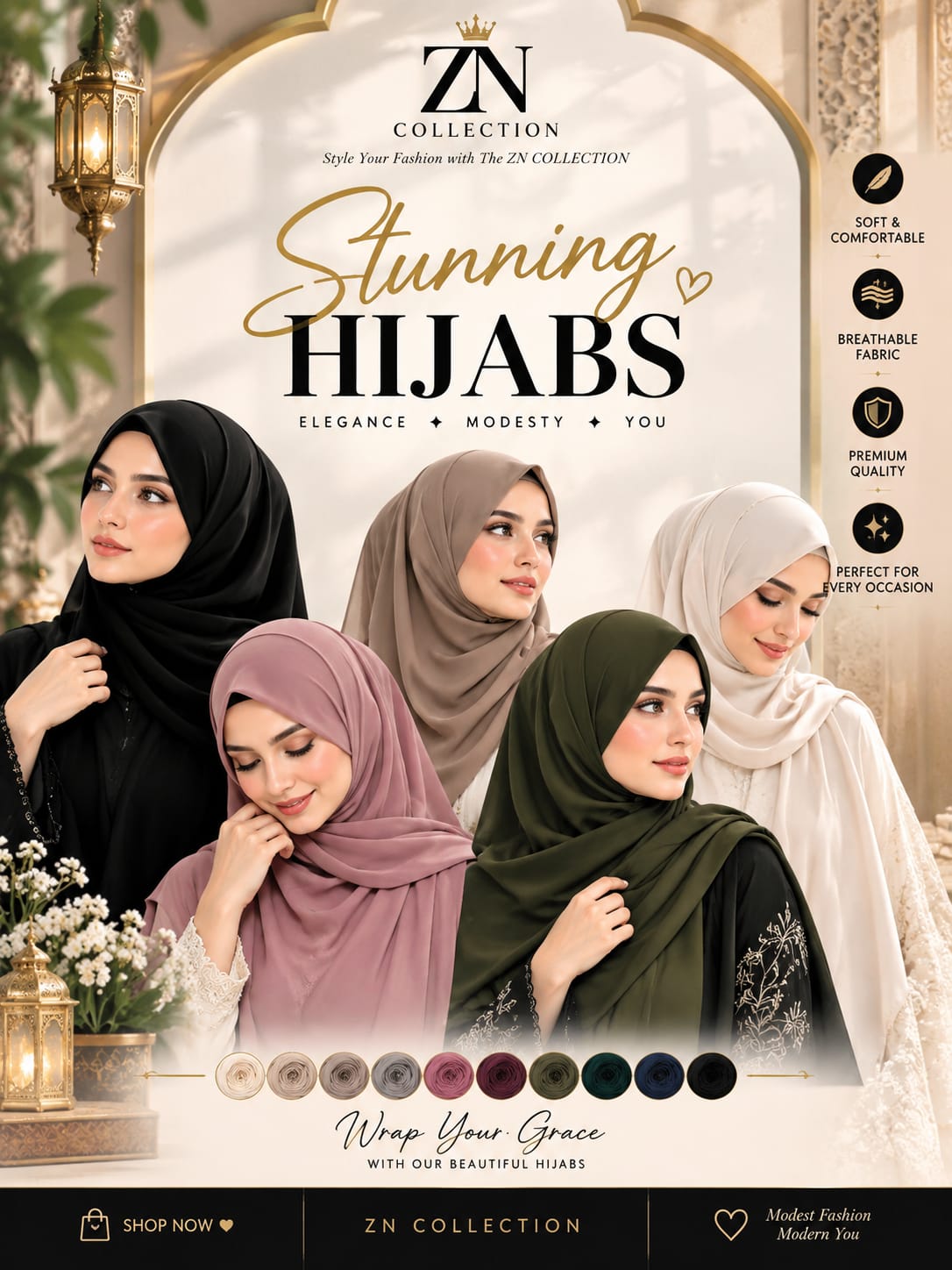 ZN Collection hijab edit